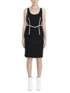 BOUTIQUE MOSCHINO BOUTIQUE MOSCHINO CONTRASTING PIPING TWEED DRESS