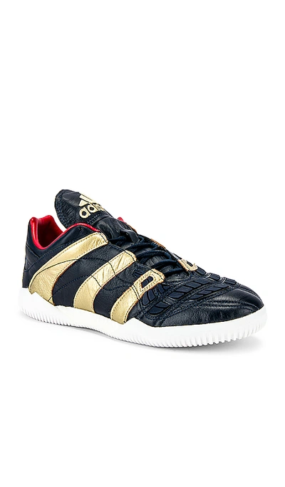 Adidas Football Predator Accelerator Zidane 运动鞋 In Gold Metallic & Black