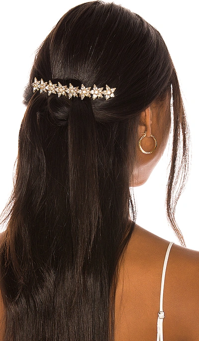 Elizabeth Cole Meryl Hair Comb In Gold