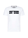 Dolce & Gabbana Dolce And Gabbana White Box Logo T-shirt In Bianco Ottico