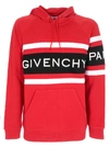GIVENCHY LOGO COTTON HOODIE,11001610