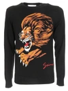 GIVENCHY TIGER INTARSIA SWEATER,11001525