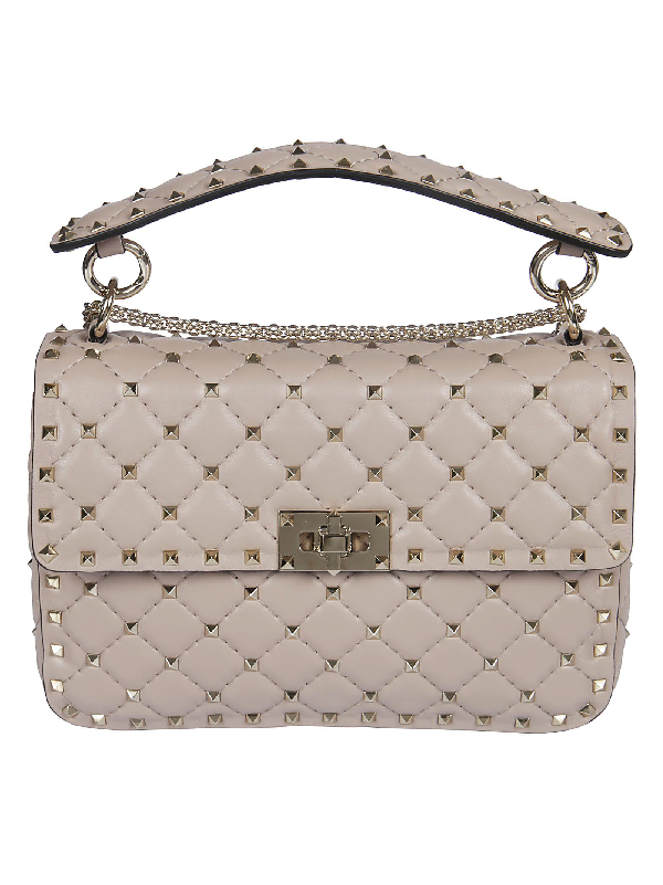 black and silver valentino bag