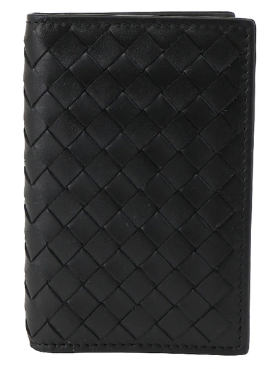 Bottega Veneta Card Holder In Nero