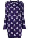 MOSCHINO TEDDY BEAR SHORT SWEATER DRESS