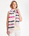 ANN TAYLOR STRIPED SCARF,510482