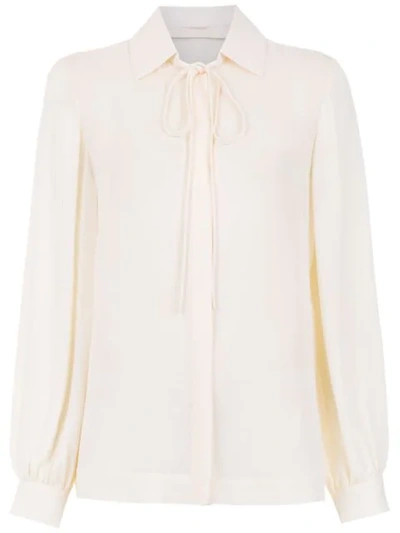 Andrea Marques Silk Shirt - 白色 In White