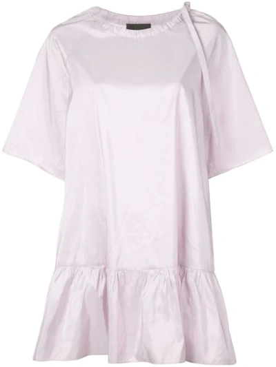 Cynthia Rowley Ruble Mini Dress In Lvndr - Lavender