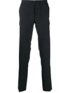 Sandro Elasticated Tailored Trousers In Blue