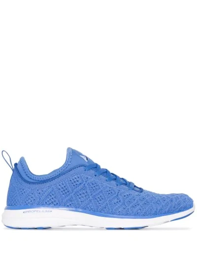 Apl Athletic Propulsion Labs Athletic Propulsion Labs Blue Techloom Phantom Running Sneakers