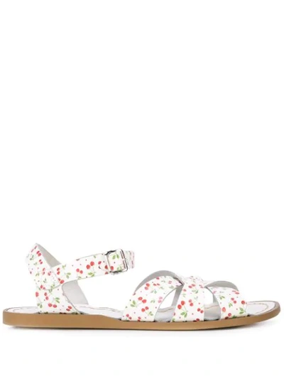 Opening Ceremony X Saltwater Cherry Sandals In White