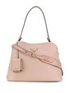 PRADA PRADA MATINEE TOTE BAG - NEUTRALS