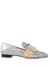 BALLY BALLY JANELLE LOAFERS - 银色