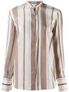 BRUNELLO CUCINELLI STRIPED BLOUSE