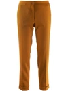 ETRO ETRO 修身八分裤 - 棕色