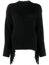 ALANUI FRINGED KNITTED JUMPER