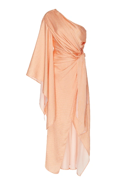 Significant Other Caspian One Shoulder Dress In Multi