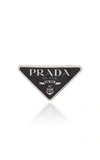 PRADA Silver-Tone Logo Barrette,769947