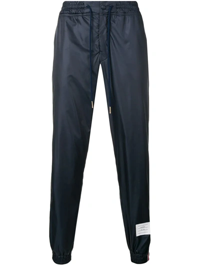 Thom Browne Drawstring Flyweight Ripstop Track Pants In Multi-colored