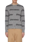 MONCLER 'BANKER' LOGO PRINT DOWN gilet