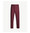 VIVIENNE WESTWOOD PUPPYTOOTH CROPPED WOOL TROUSERS