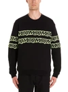 MCQ BY ALEXANDER MCQUEEN MCQ ALEXANDER MCQUEEN LOGO PRINT CREWNECK JUMPER