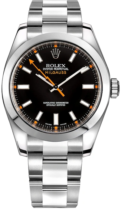 Pre-owned Rolex  Milgauss 116400