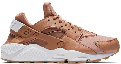 Pre-owned Nike Air Huarache Run Dusted Clay Gum (women's) In Dusted Clay/white-gum Yellow