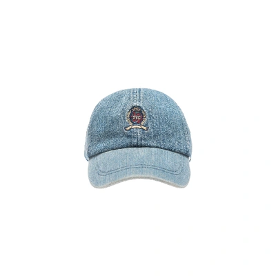 Pre-owned Kith X Tommy Hilfiger Crest Cap Denim