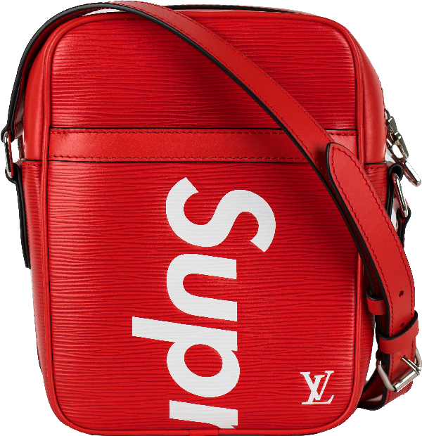 Pre-Owned Supreme Louis Vuitton X Danube Epi Pm Red | ModeSens