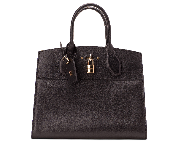 Pre-Owned Louis Vuitton Tote City Steamer Pm Noir Black | ModeSens
