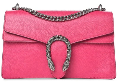 Pre-owned Gucci Dionysus Shoulder Bag Small Pink