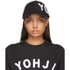 Y-3 Y-3 BLACK YOHJI LETTERS CAP