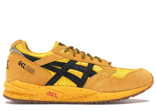 asics gel saga yellow