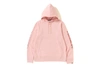 Bape Swarovski Pullover Hoodie Pink In Pink