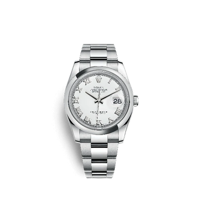 Pre-owned Rolex Datejust 116200 In Stainless Steel