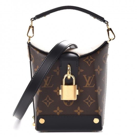 Pre-Owned Louis Vuitton Hobo Bento Box Monogram Reverse Mini Brown/black | ModeSens