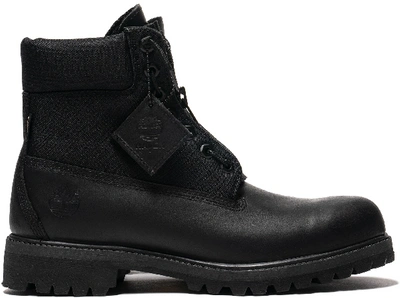 Pre-owned Timberland 6" Gore-tex Boot Haven Black In Black/black