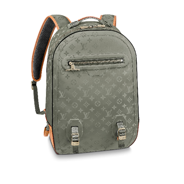 Pre-Owned Louis Vuitton Backpack Monogram Titanium Gm Grey | ModeSens