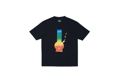 Pre-owned Palace  Rainbow Bong T-shirt Black