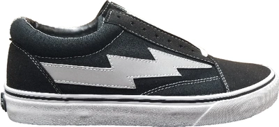 Pre-owned Revenge X Storm Low Top Black Silver In Black/silver