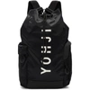 Y-3 Y-3 BLACK MINI YOHJI LETTERS BACKPACK