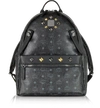 MCM DUAL STARK BACKPACK VISETOS MEDIUM BLACK,5D9B91B3-8392-4A46-9F23-574323360B43