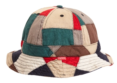 Pre-owned Supreme  Patchwork Bell Hat Multi