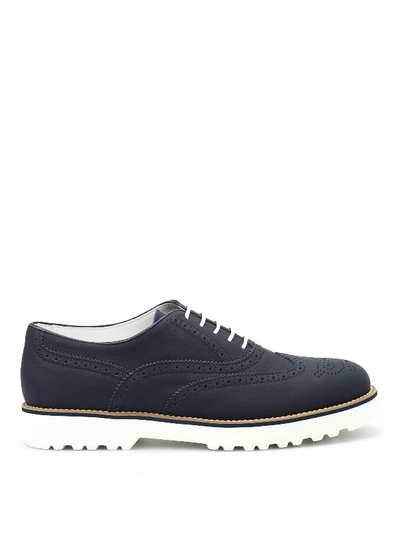 Hogan Route H259 Lace-ups In Blue