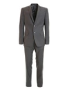 VERSACE CLASSIC FIT WOOL SUIT