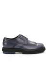 TOD'S DERBY LEATHER LACE-UP