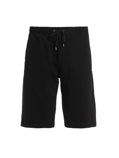 Mcq By Alexander Mcqueen Embroidered Logo Short Trousers In Black