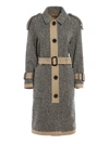 BURBERRY OAKVILLE DOUBLE FACE TRENCH COAT