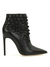 DSQUARED2 BASIC STUDDED NAPPA ANKLE BOOTS